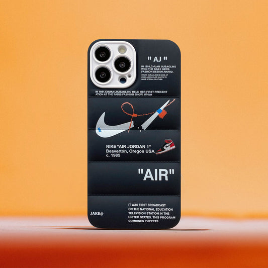 SALE | 3D Phone Case | Nike x Off White inspired Black