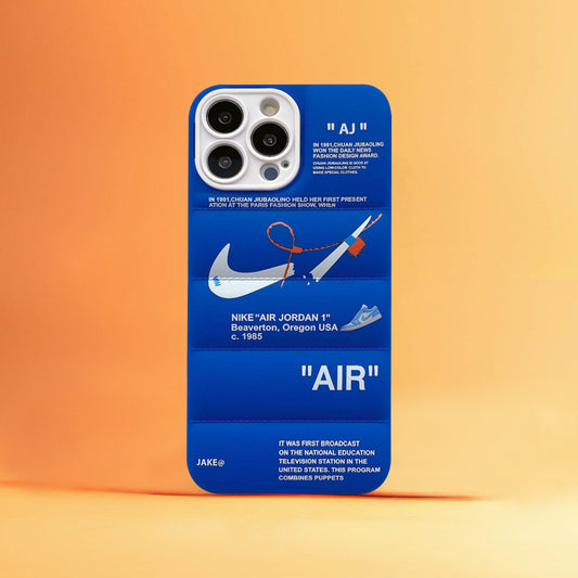 SALE | 3D Phone Case | Nike x Off White inspired Blue