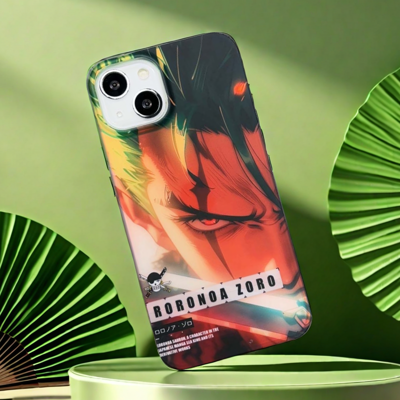 Limited Phone Case | OP Laser Color Changing Zoro