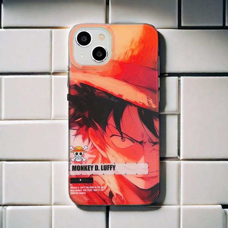 Limited Phone Case | OP Laser Color Changing Luffy