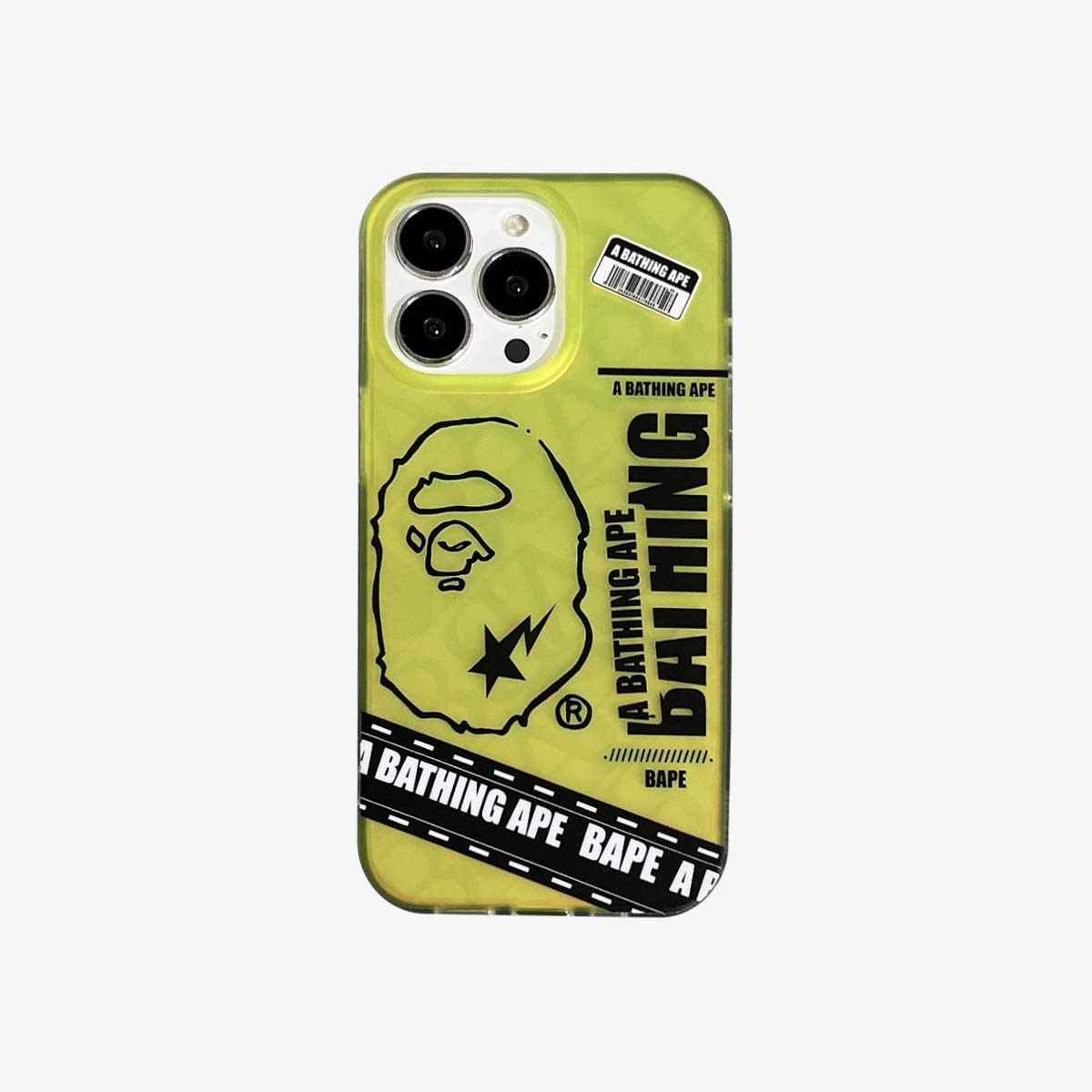 Limited Phone Case | APE Laser Color Changing Yellow