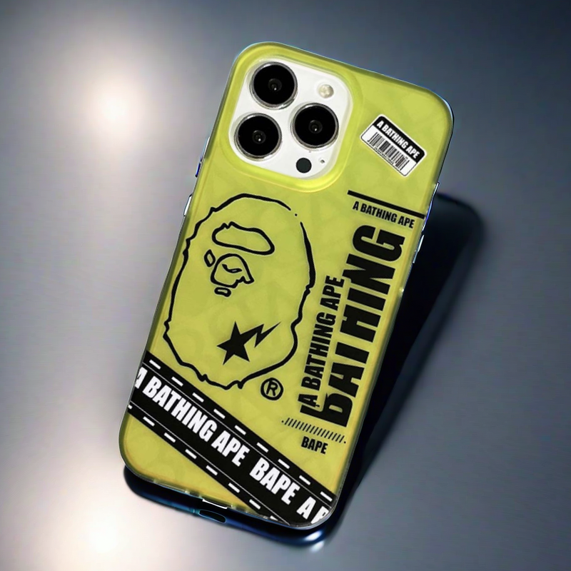 Limited Phone Case | APE Laser Color Changing Yellow