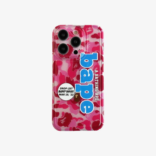 Limited Phone Case | APE Camo Pink