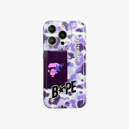 Limited Phone Case | APE Camo Flash Purple