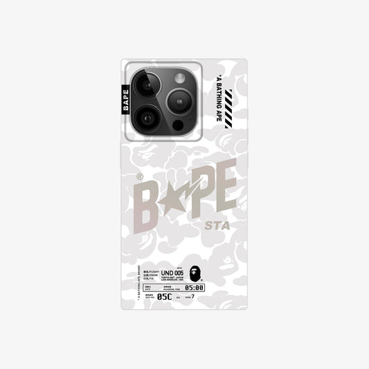 Limited Phone Case | APE | White Square