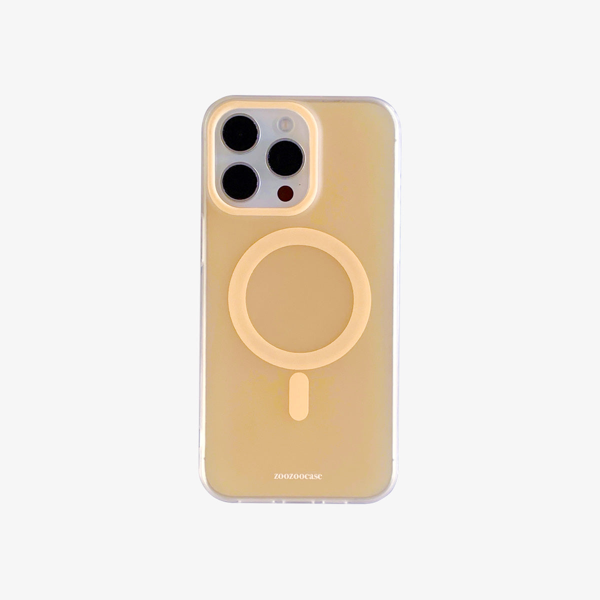 Magsafe Phone Case | Orange Translucent iPhone Case