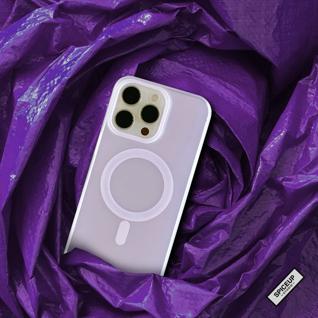 Magsafe Phone Case | Purple Translucent iPhone Case