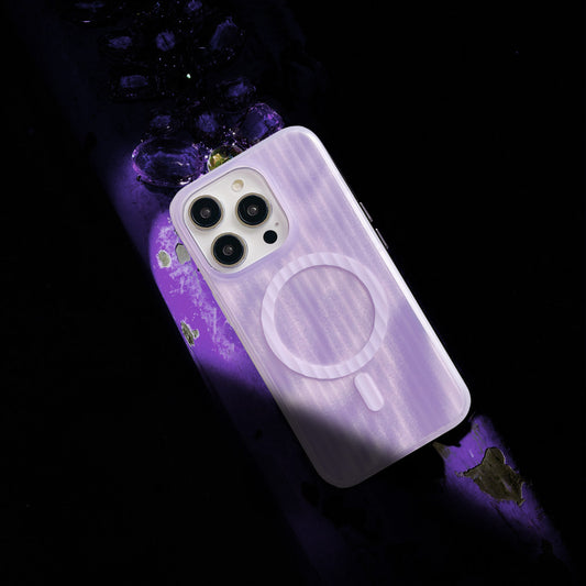 Magsafe Phone Case | Purple Skinned Corrugated Effect iPhone Case