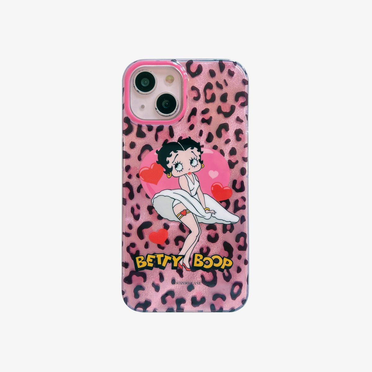 Limited Phone Case | Pink Leopard Betty Boop