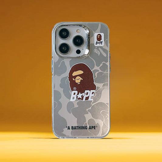 Limited iPhone Case | APE Silver Camo 2