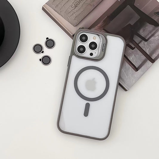 MagsSafe iPhone Case | Invisible Bracket Grey