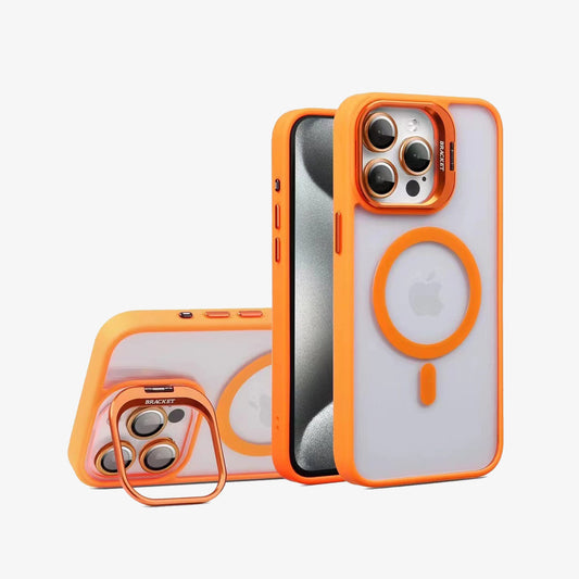 MagsSafe iPhone Case | Invisible Bracket Orange