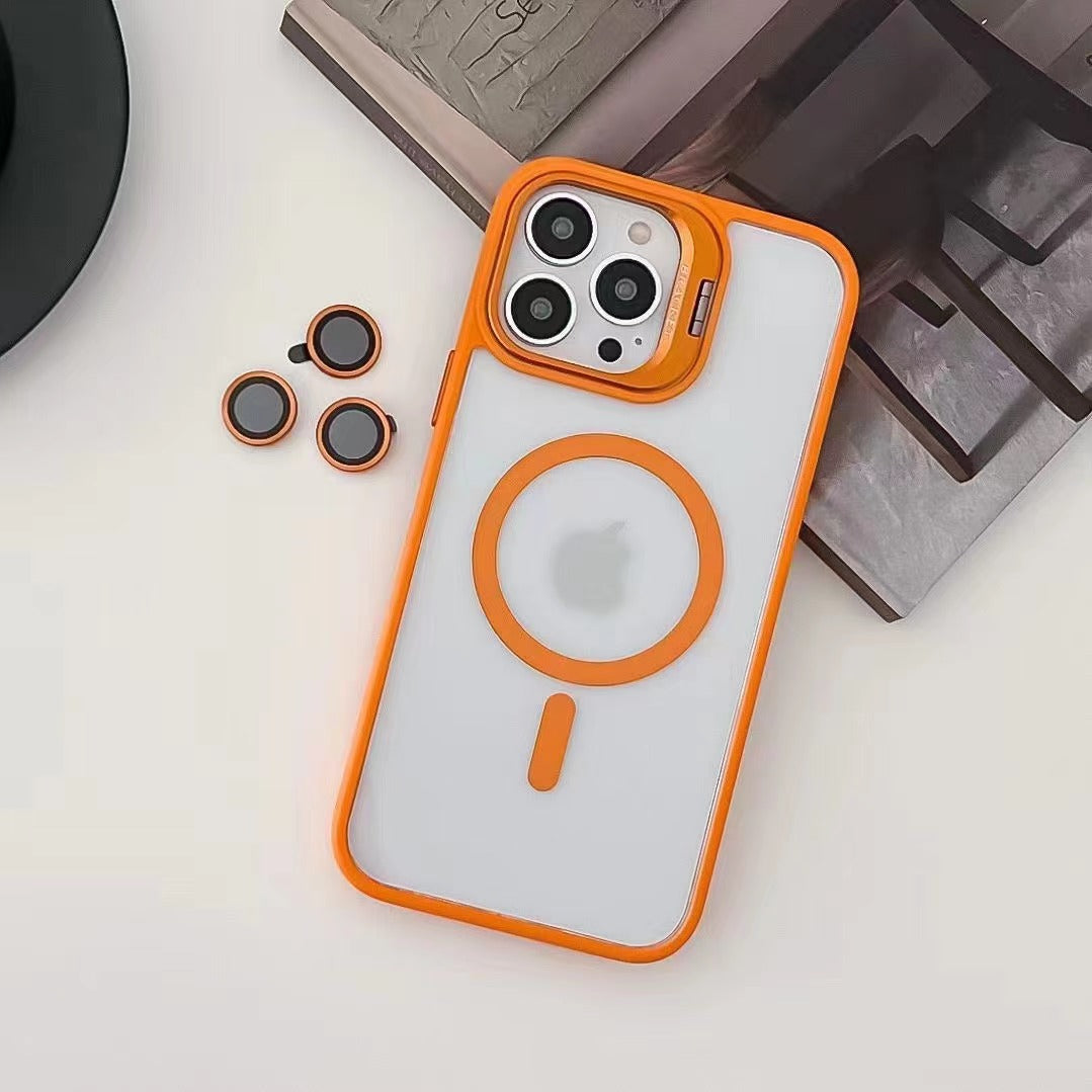 MagsSafe iPhone Case | Invisible Bracket Orange