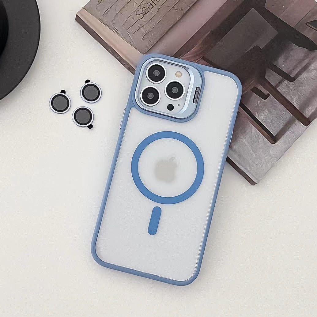 MagsSafe iPhone Case | Invisible Bracket Blue