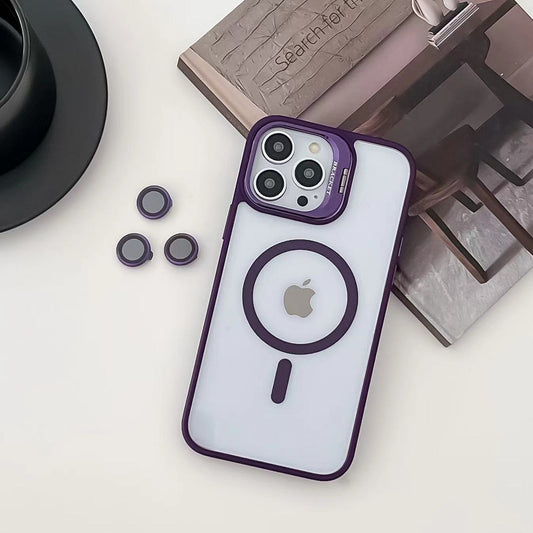 MagsSafe iPhone Case | Invisible Bracket Purple