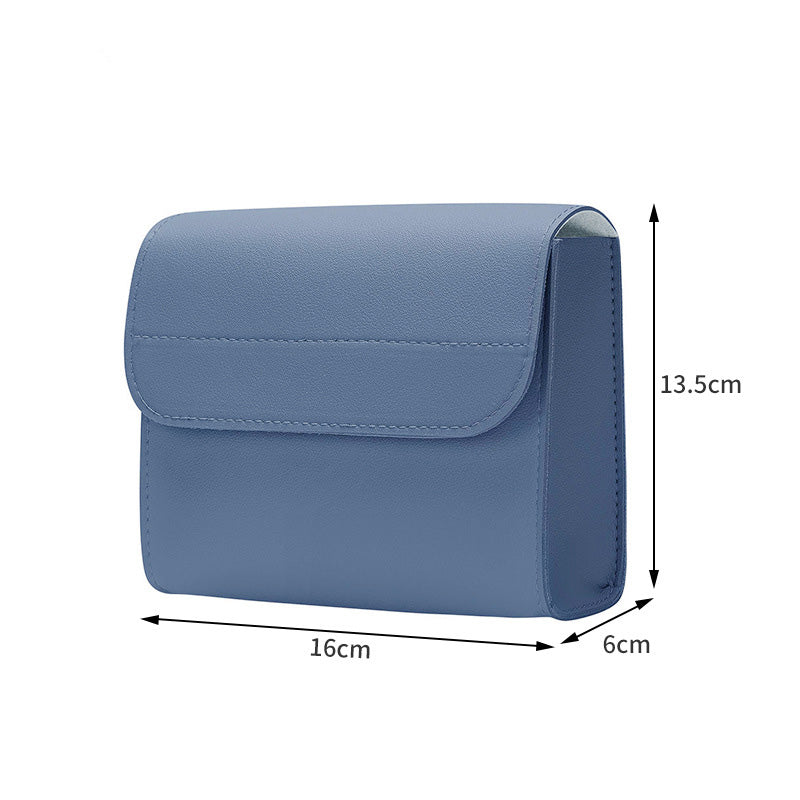 MacBook Case | Blue PU Leather Laptop Sleeve | Thickened Protective Case for Apple MacBook