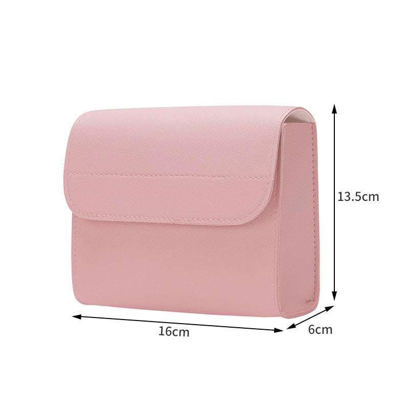 MacBook Case | Pink PU Leather Laptop Sleeve | Thickened Protective Case for Apple MacBook