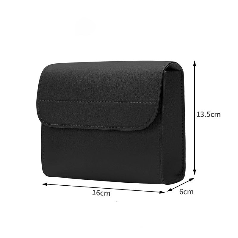 MacBook Case | Black PU Leather Laptop Sleeve | Thickened Protective Case for Apple MacBook