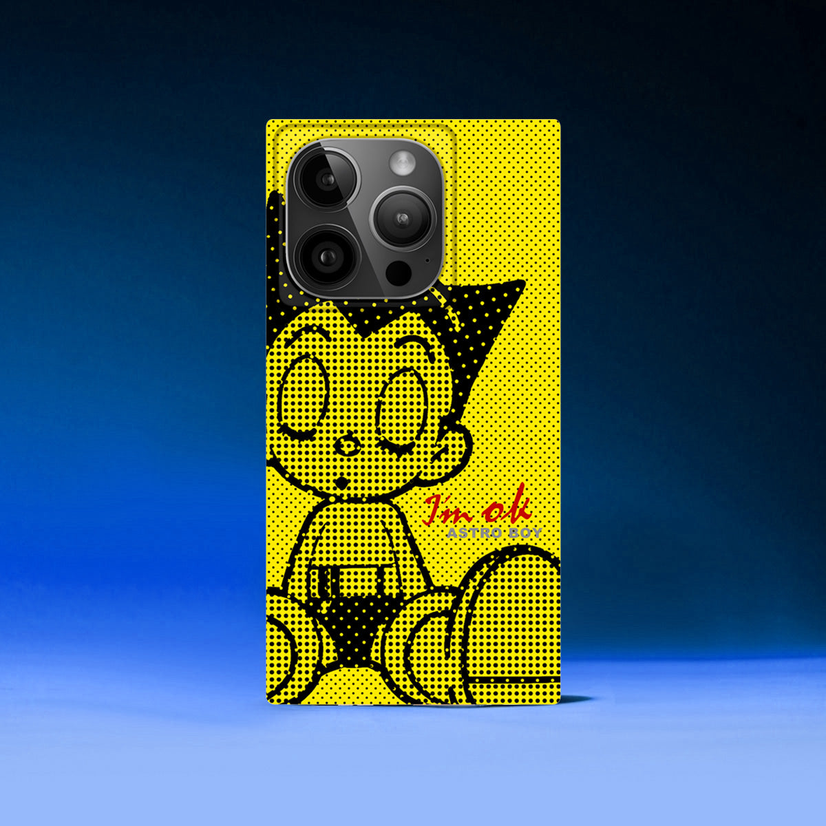 Limited Phone Case | Astro Boy Yellow Square