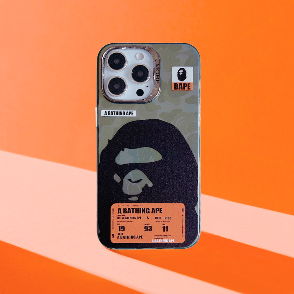 Limited iPhone Case | APE Orange Ticket