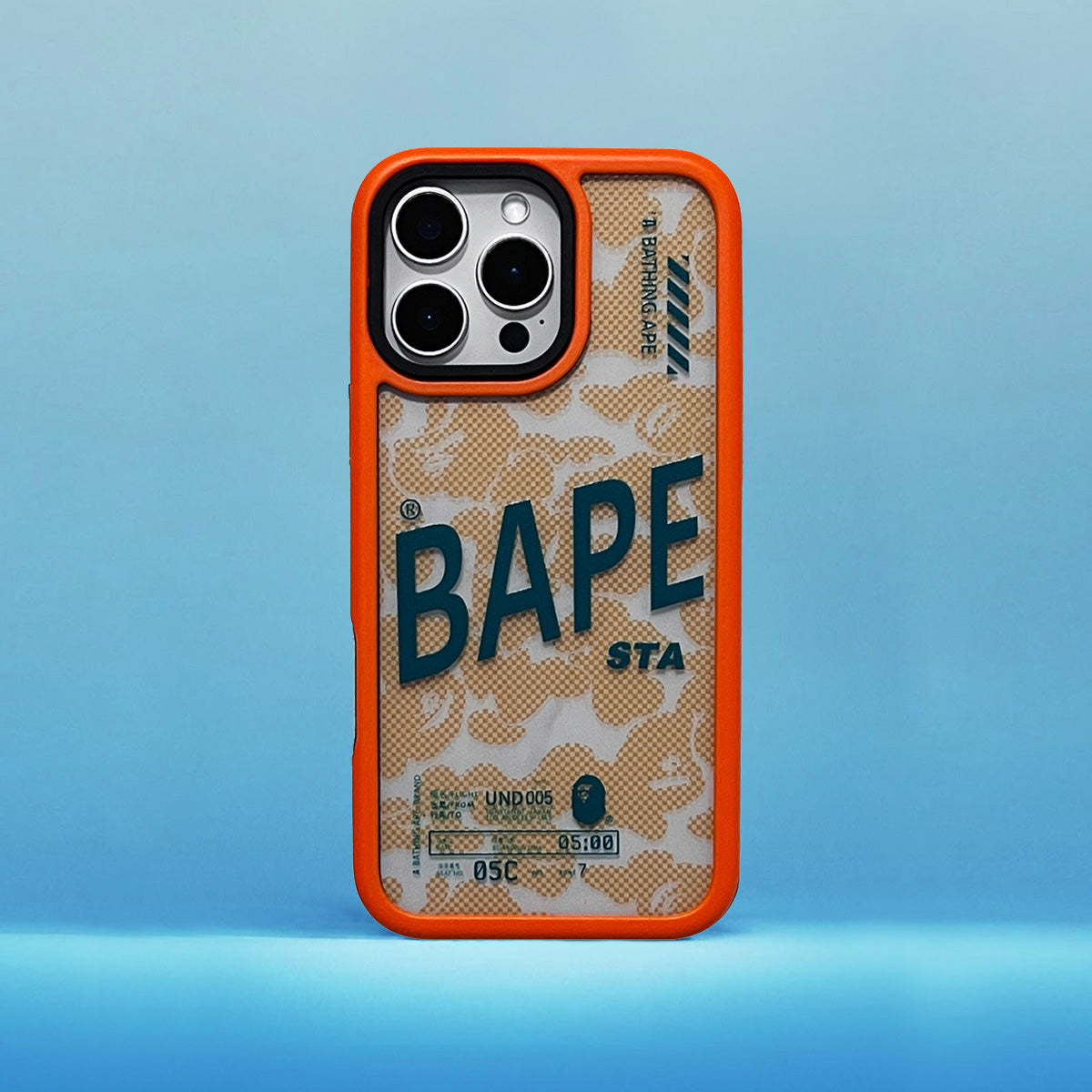 Limited iPhone Case | 3-in-1 APE Orange 1