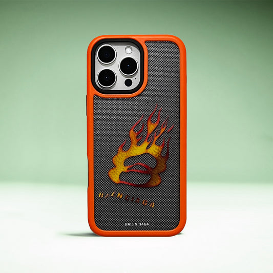 Limited iPhone Case | 3-in-1 BA Orange Fire