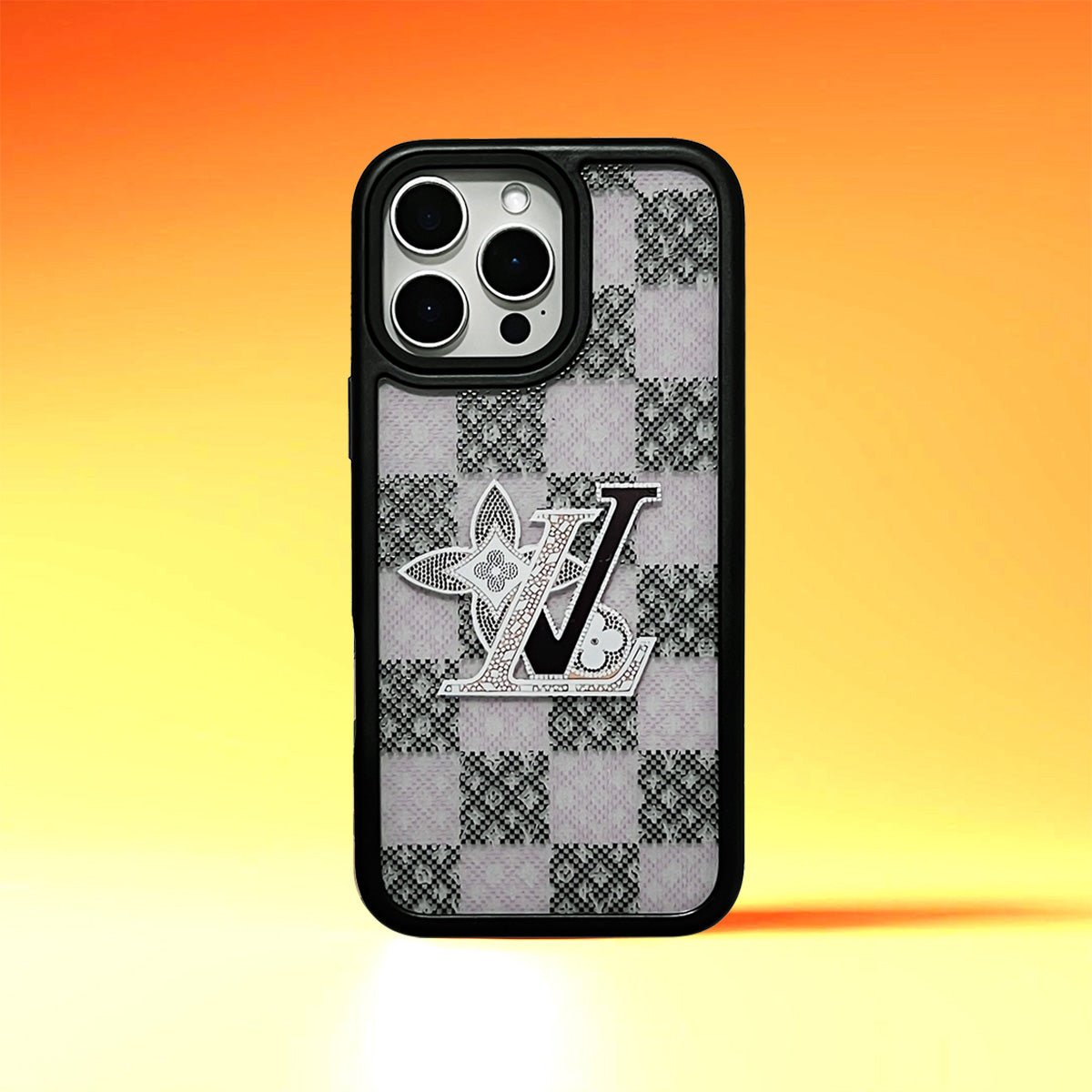 Limited iPhone Case | 3-in-1 Louis Checkerboard