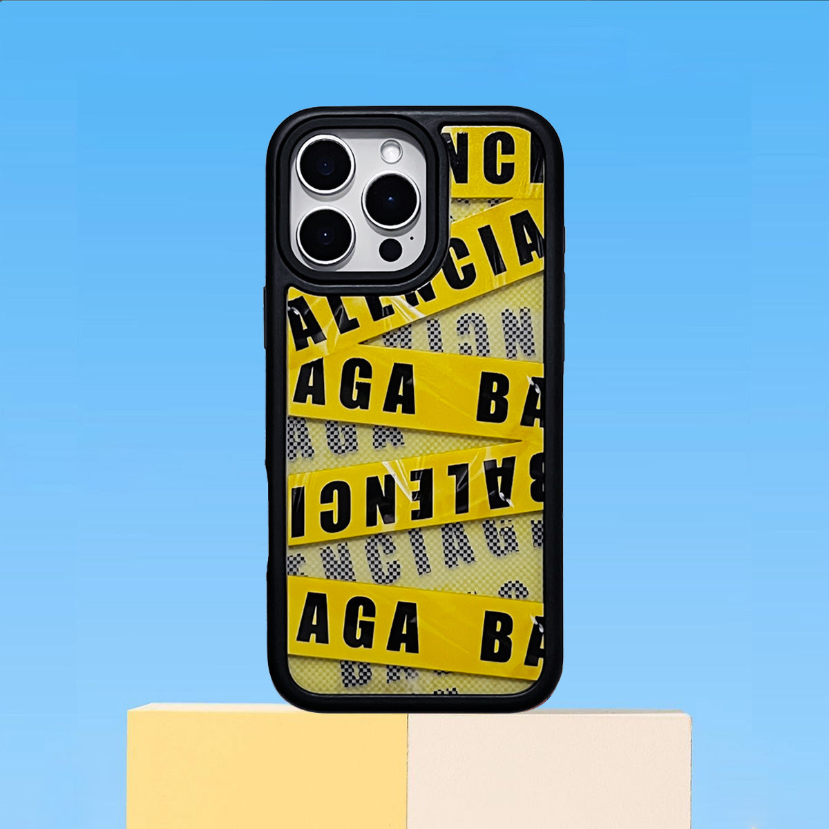 Limited iPhone Case | 3-in-1 BA Yellow Tape