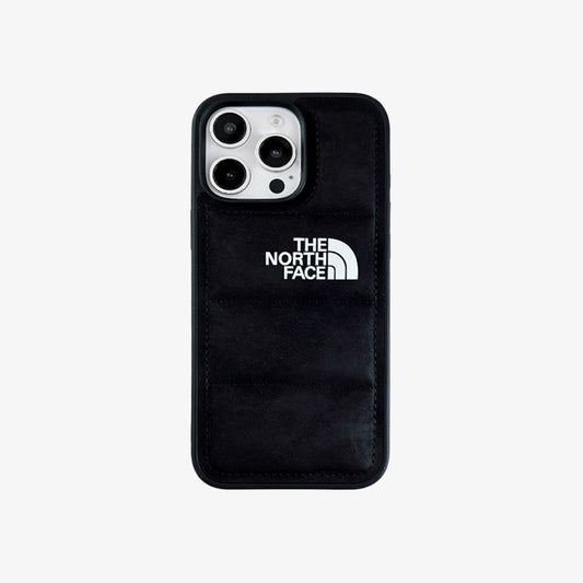 3D iPhone Case | TNF Faux Suede 3D Puffer Black