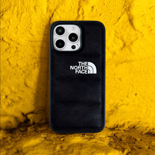 3D iPhone Case | TNF Faux Suede 3D Puffer Black