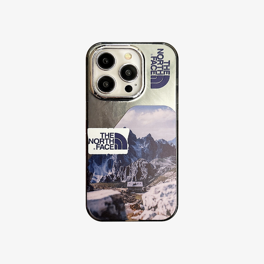 Reflective Phone Case | TNF Snowy Mountains 1