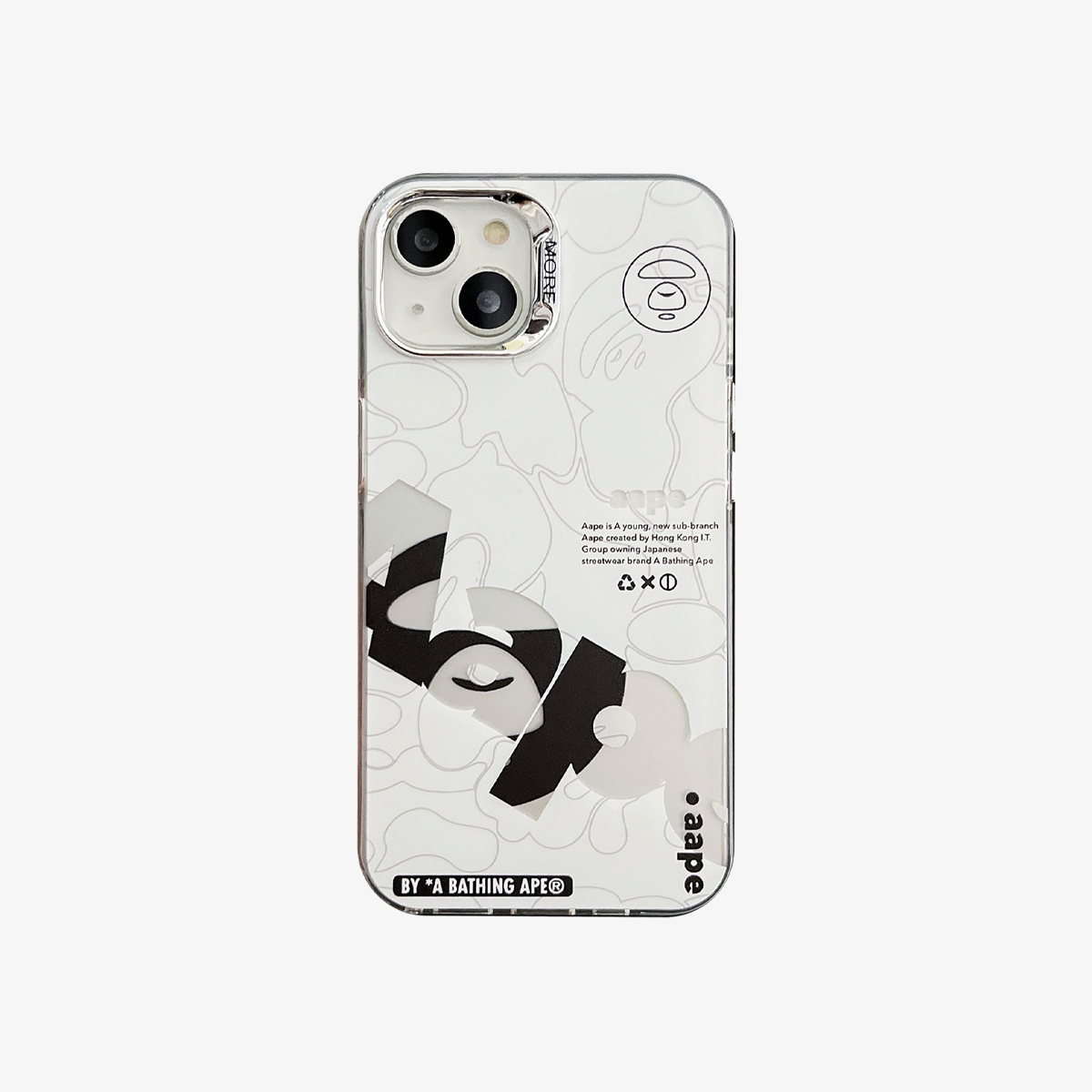 Limited iPhone Case | APE White Camo 2