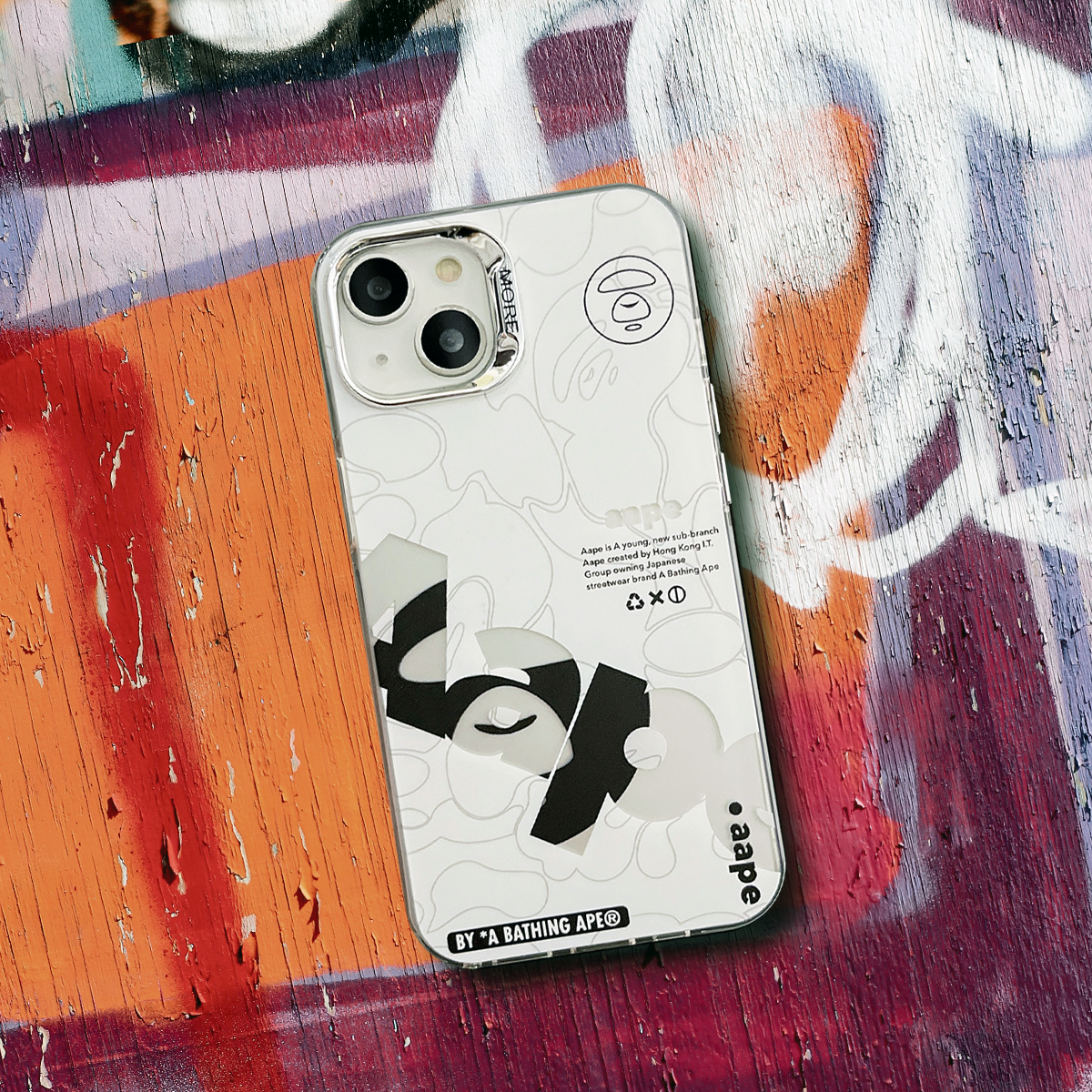 Limited iPhone Case | APE White Camo 2