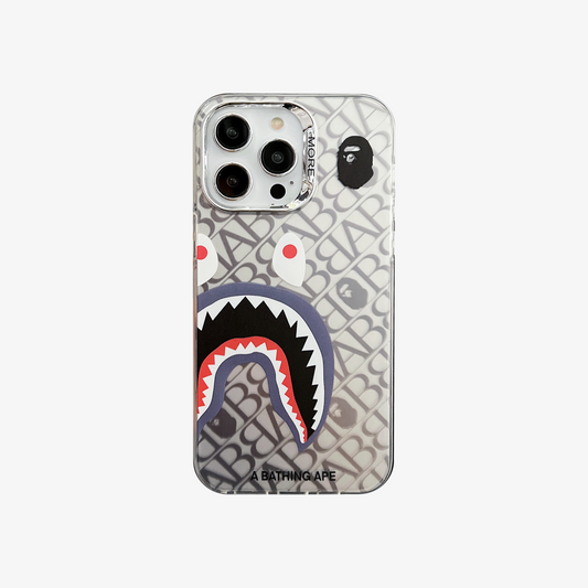 Limited iPhone Case | APE Shark Silver 1