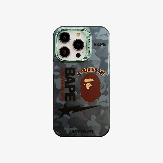 Limited iPhone Case | APE Green Camo 2