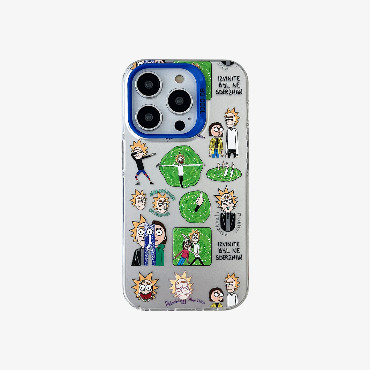 Limited iPhone Case | Ricky & Morty Silver