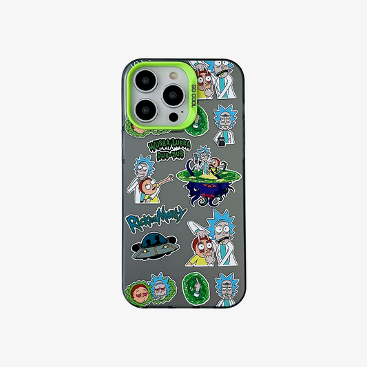 Limited iPhone Case | Ricky & Morty Gray