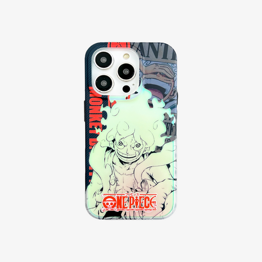 Reflective Phone Case | OP Luffy Nika Laser 1