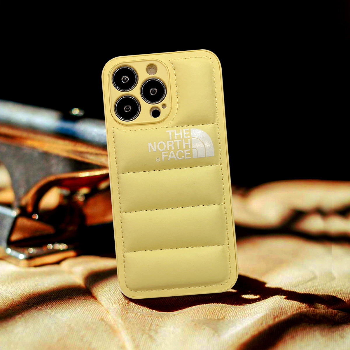 SALE | 3D Phone Case | Yellow TNF Feathered