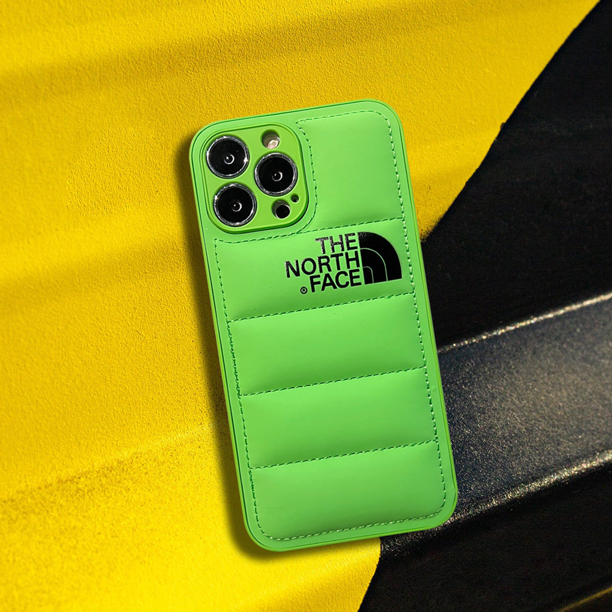 SALE | 3D Phone Case | Green TNF Feathered