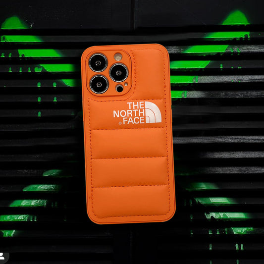 3D Phone Case | Orange TNF Feathered