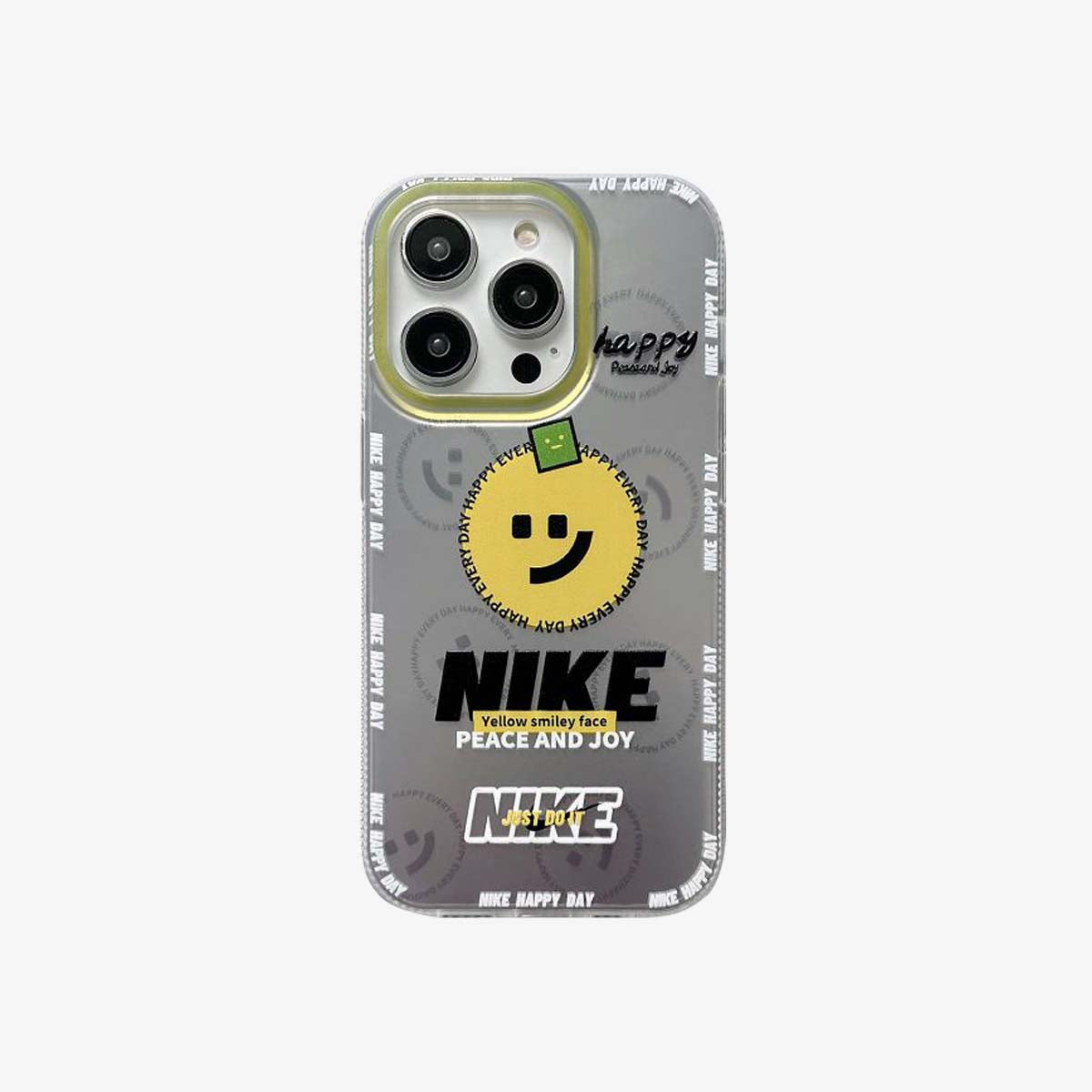 SPICEUP STUDIO | Reflective Phone Case | NK Yellow Smile Face