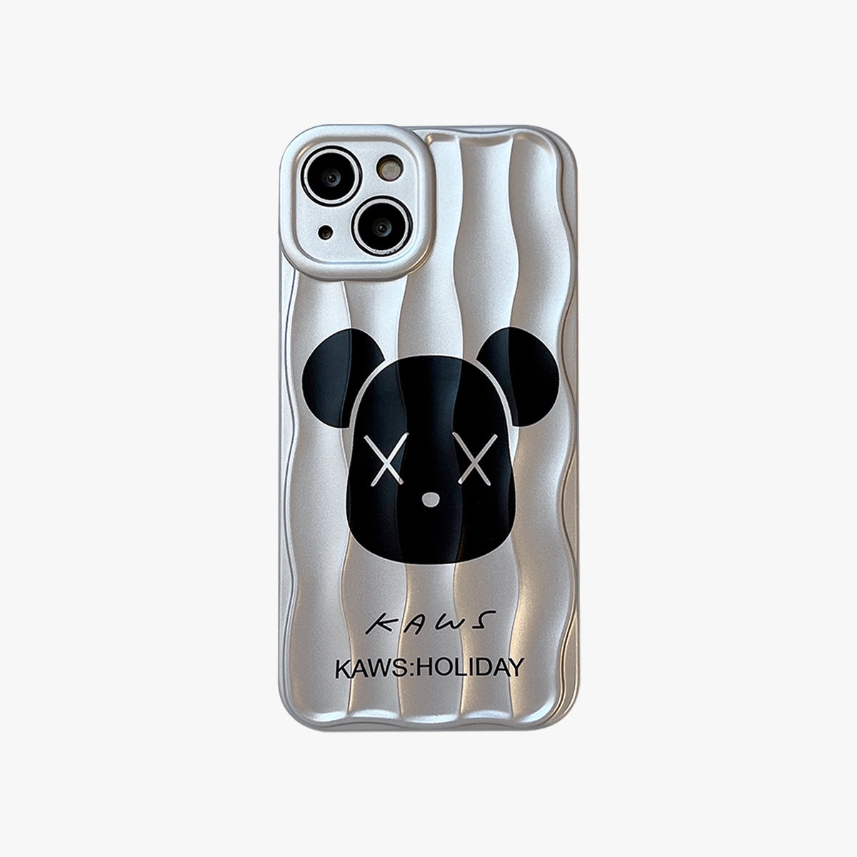 3D Phone Case | Holiday Bear Silver - SPICEUP